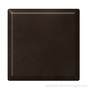 Black Solid Surface Acrylic, Corian Materials Artificial Marble, Solid Surface Slabs